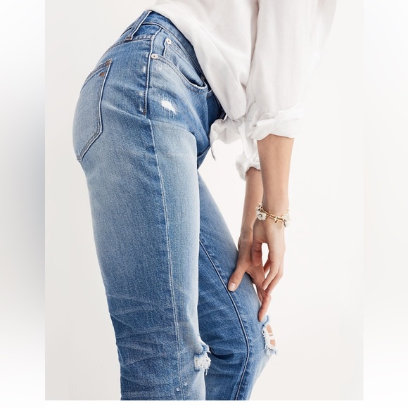 Madewell High rise slim boy jean - Picture 3 of 7